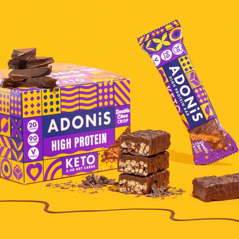 Double Choc Crisp Keto Protein Bar