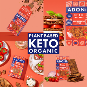 Mediterranean Style Keto Crackers (10x60g)