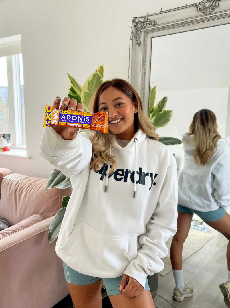 Caramel Peanut Keto High Protein Bars  (16x45g)