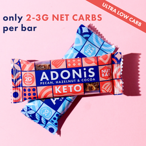 Mixed Keto Box with Nut Bars (16x35g)
