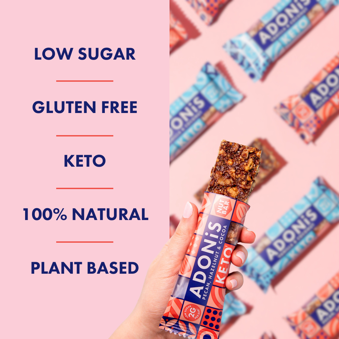 Mixed Keto Box with Nut Bars (16x35g)