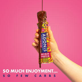 Peanut Butter & Cocoa Keto High Protein Bars  (16x45g)