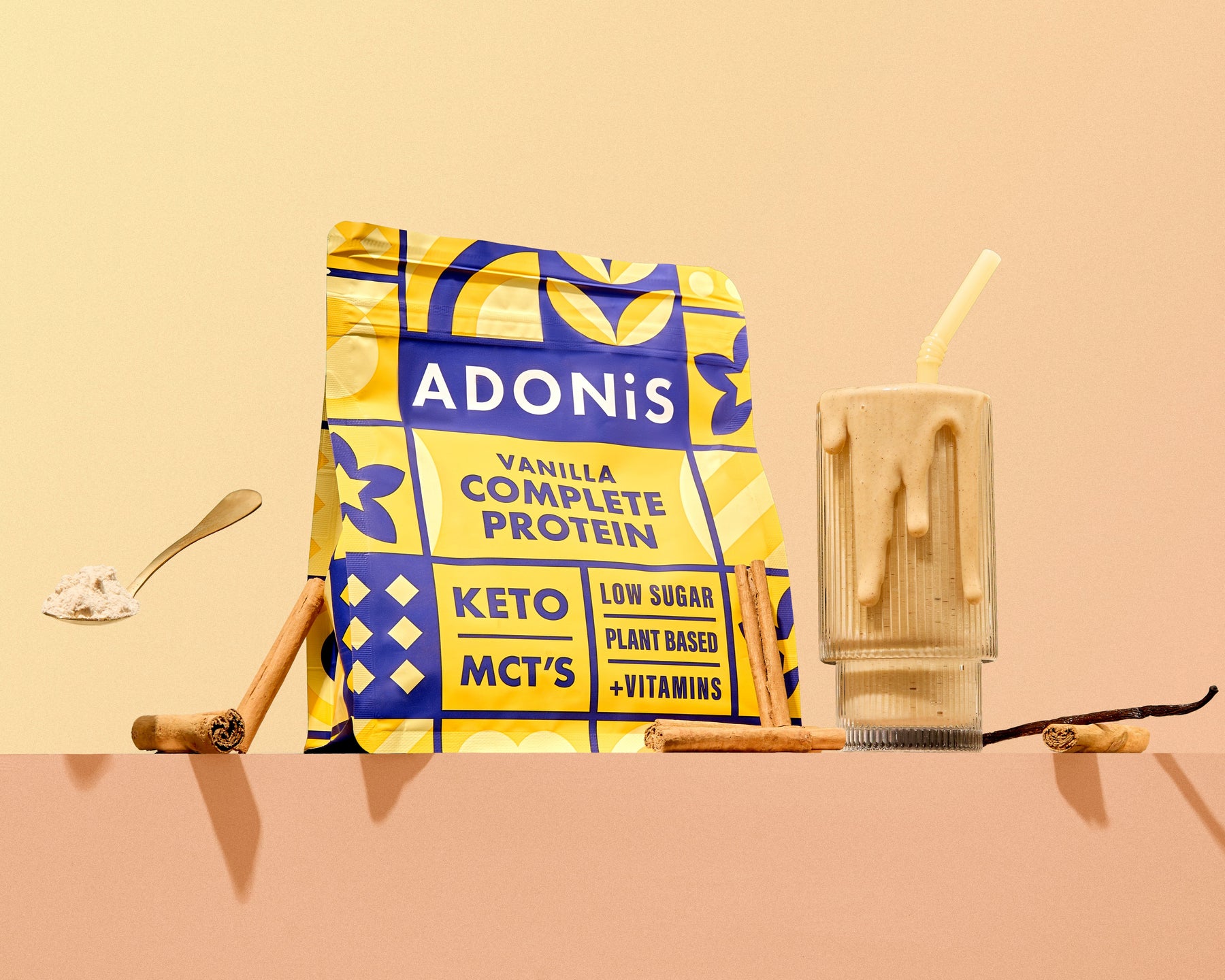 ADONiS Complete Protein Keto Shake - Vanilla